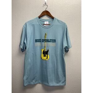 Vintage Bruce Springsteen and The E Street Band Shirt Tee Blue Concert Tour M